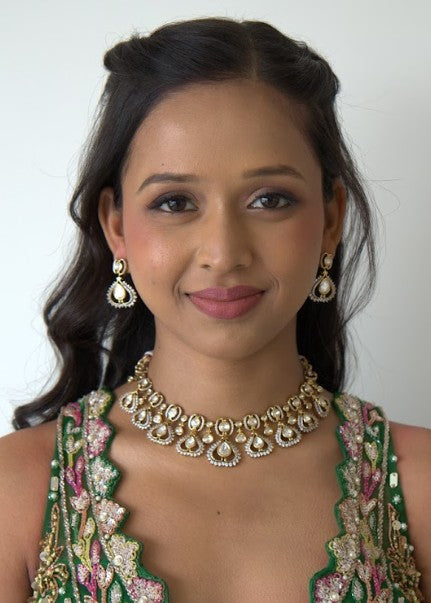 Heer Noor Polki Necklace Set