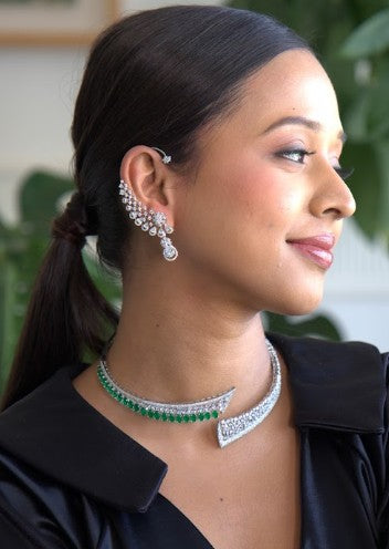 Aarika Starlume Diamond Ear Cuff