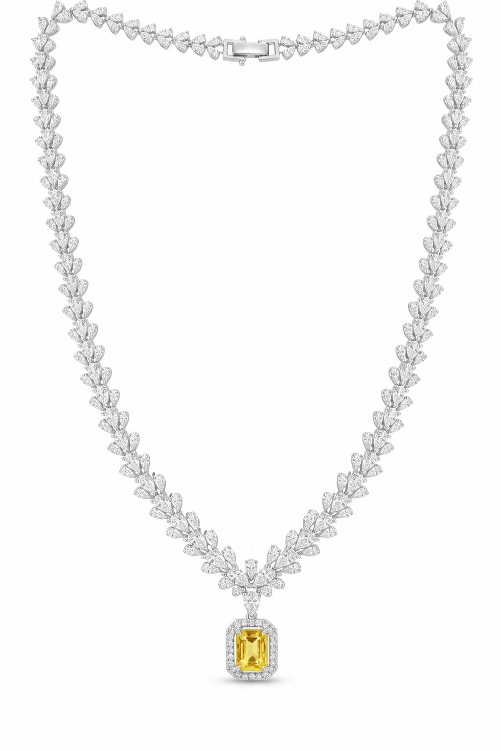 Veda Dhurandhar Emerald Diamond Necklace