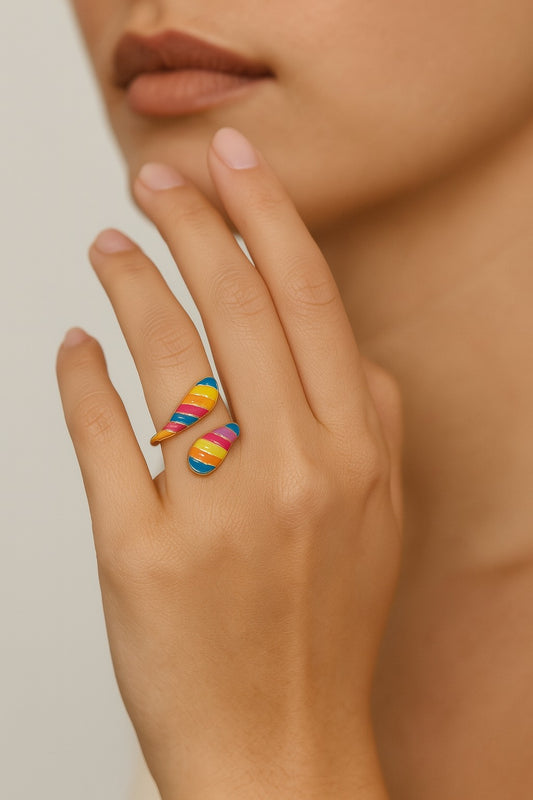 Swirl Pop Ring