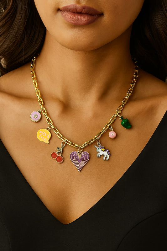 Candy Dreamscape Charm Necklace