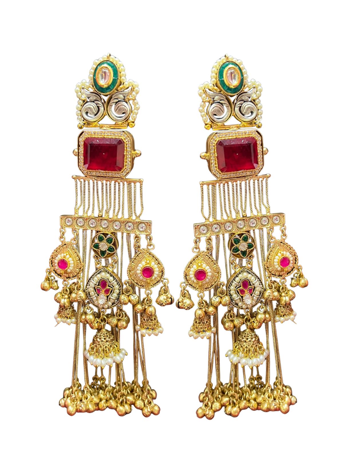 Shahnaz Kashmiri Heritage Earrings