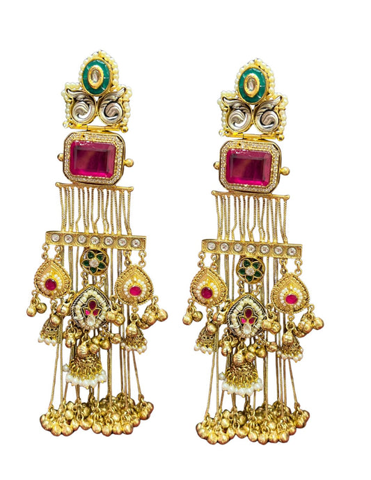 Regal Kashmiri Heritage Danglers