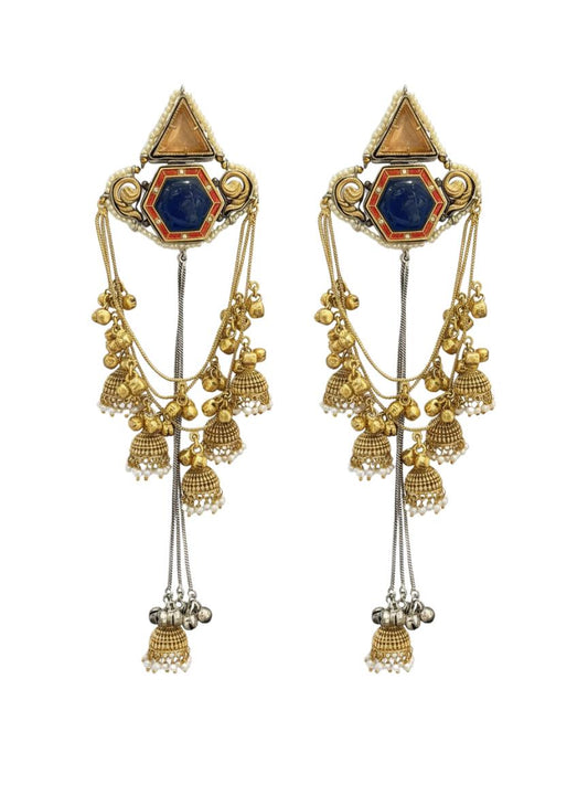 Majestic Temple Bells Earrings