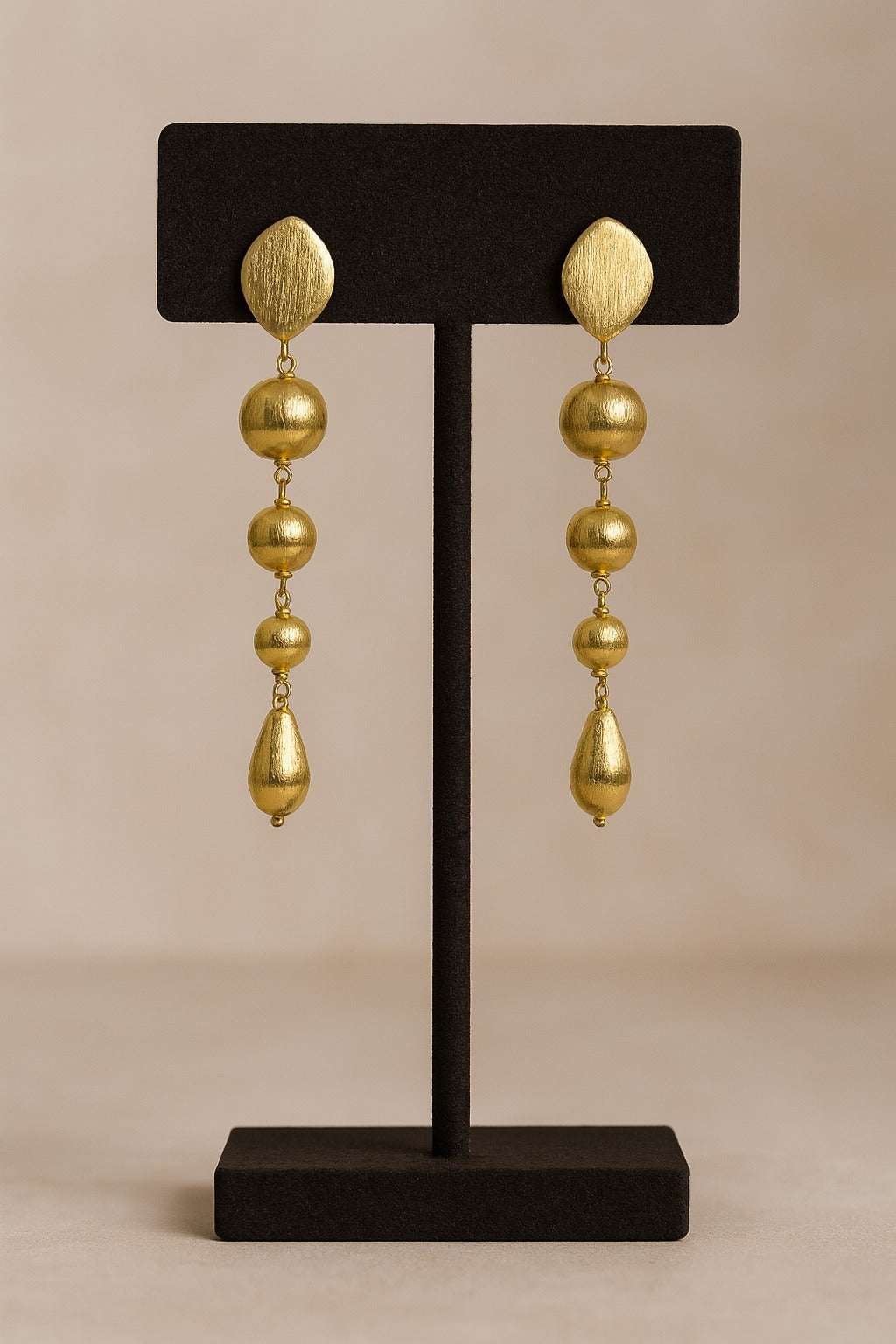 Golden Elara Drop Earrings