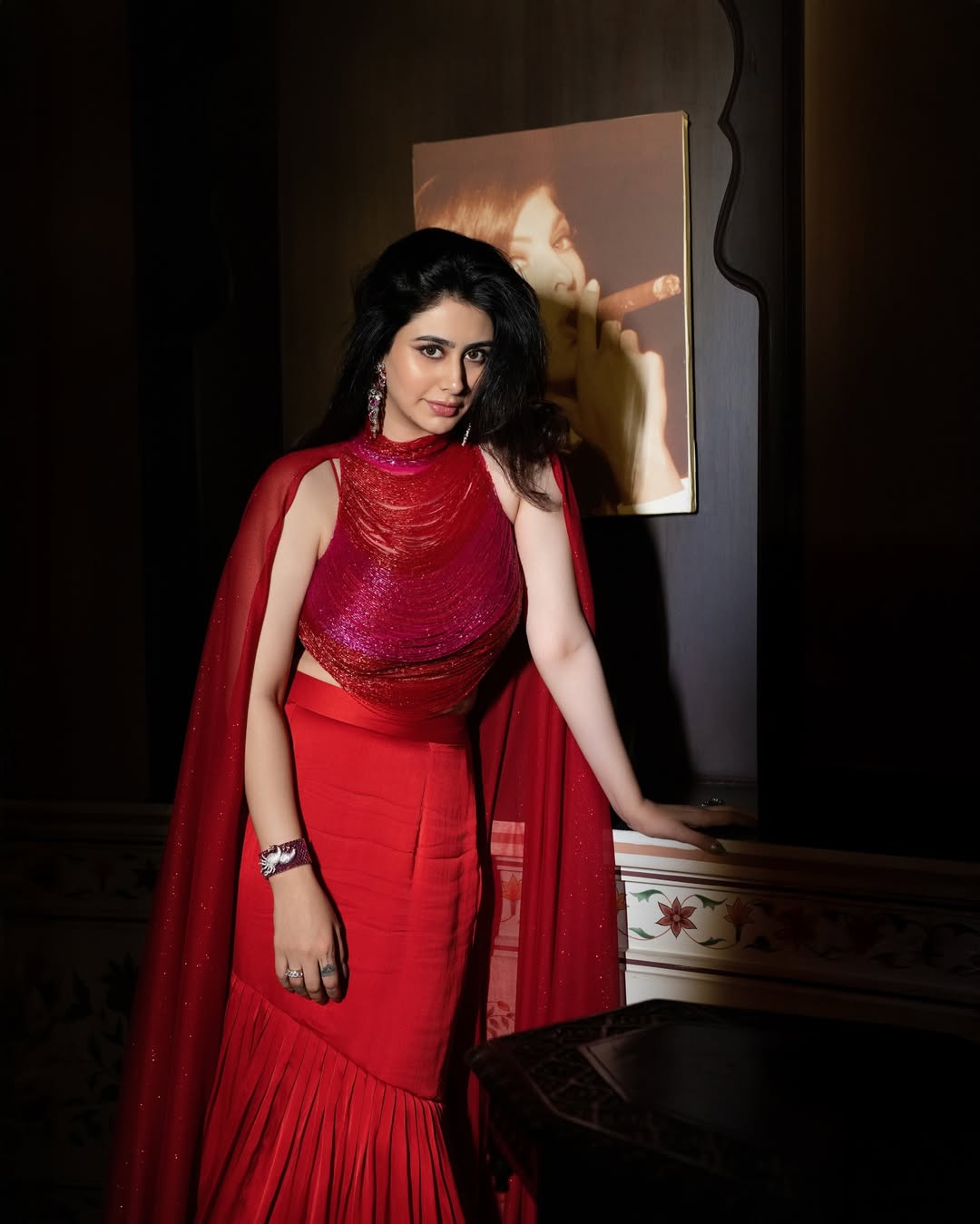 Zeba by Parul wearing Azotiique jewellery