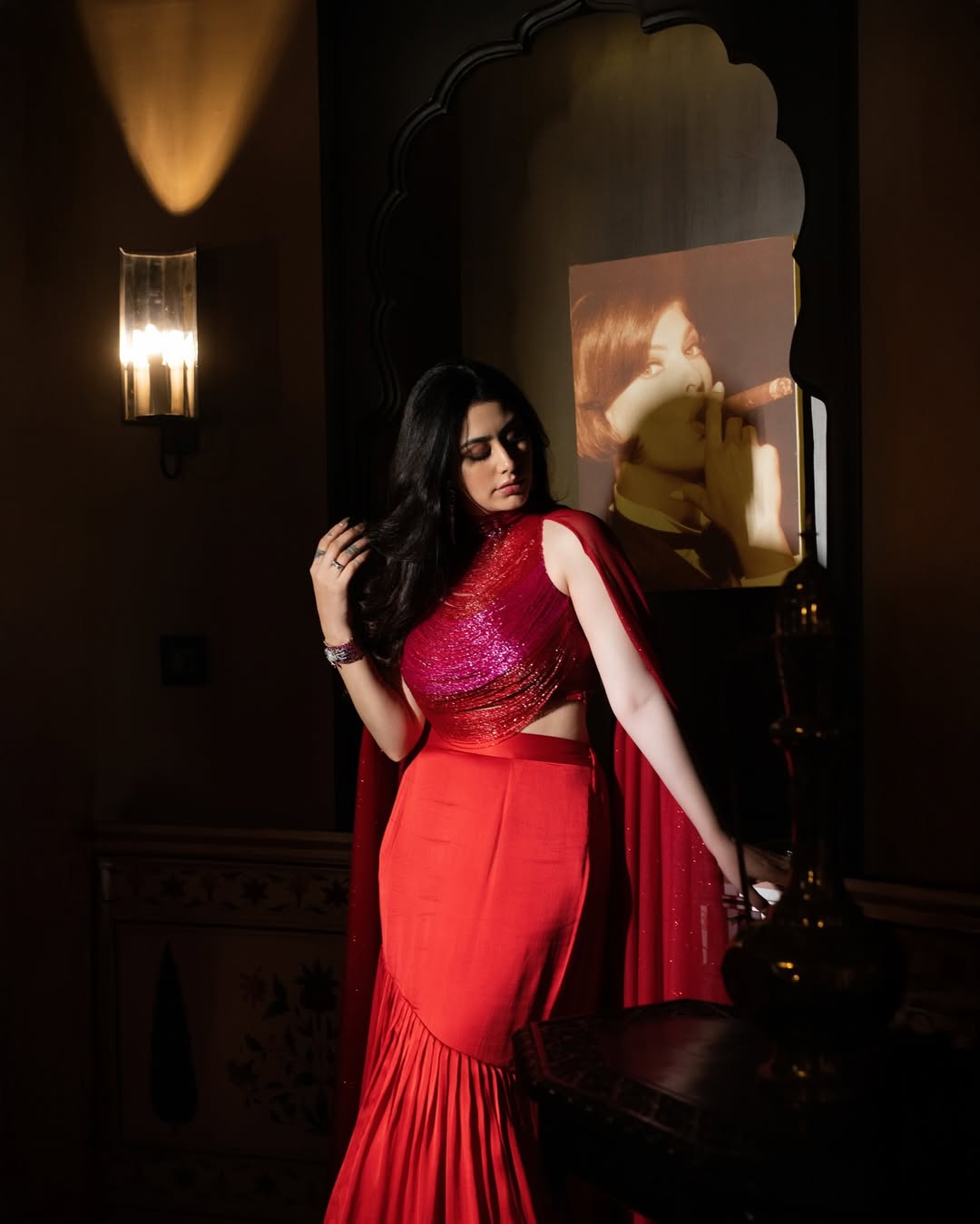 Zeba by Parul wearing Azotiique jewellery
