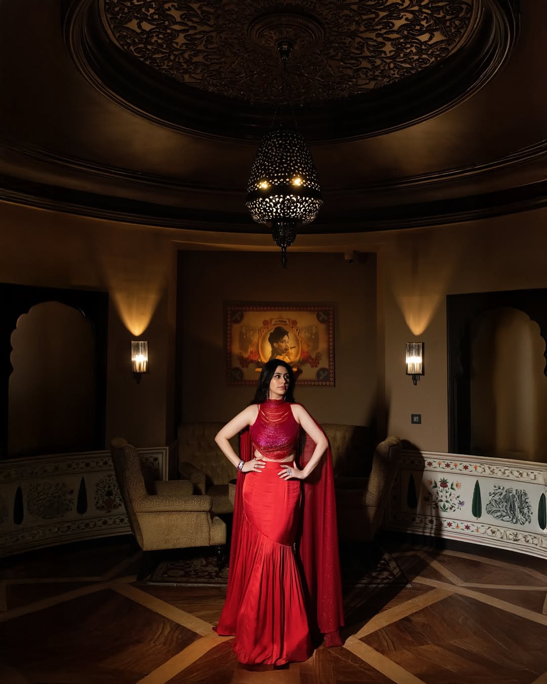Zeba by Parul wearing Azotiique jewellery