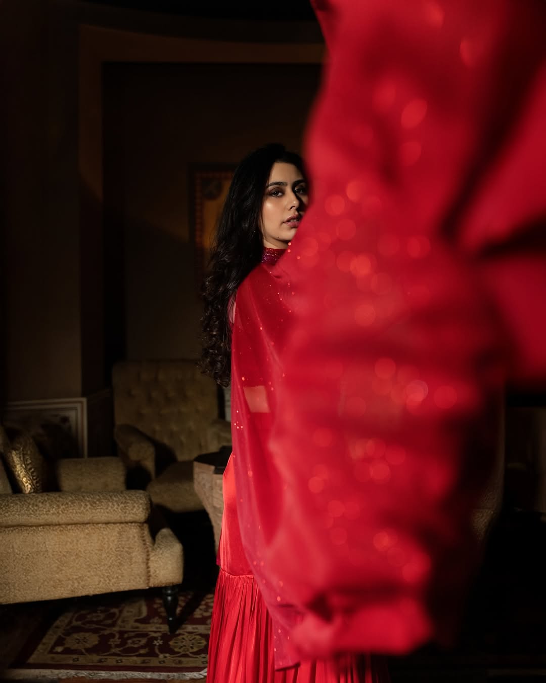 Zeba by Parul wearing Azotiique jewellery