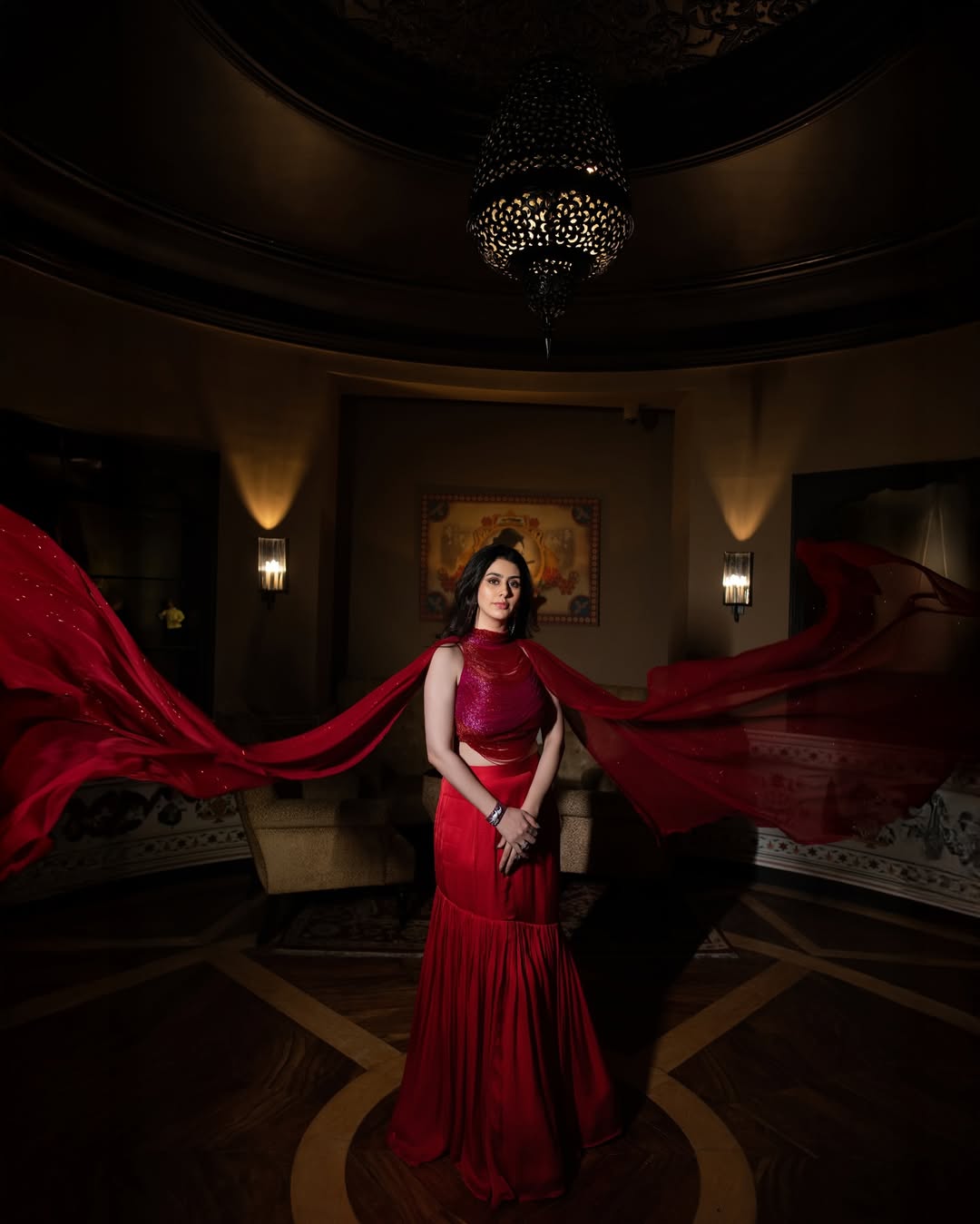 Zeba by Parul wearing Azotiique jewellery